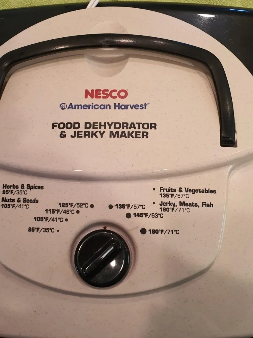 Nesco American Harvest Dehydrator Food & Jerky Maker Square 8 Trays FD-80 USA